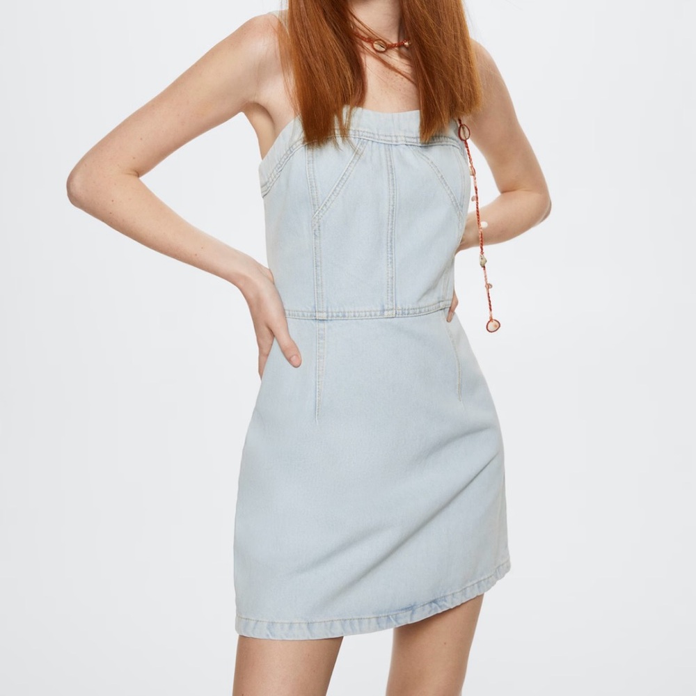 Mango Denim Dress